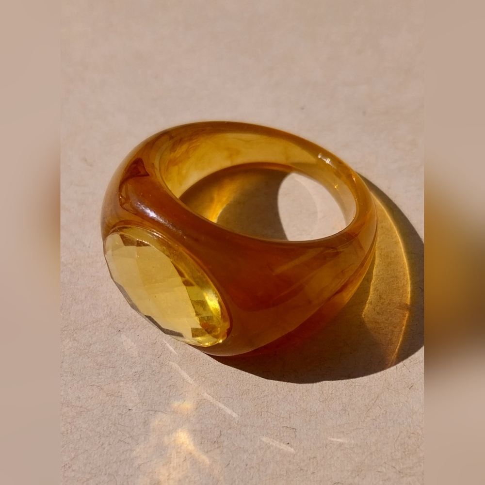Amber Women's Ring